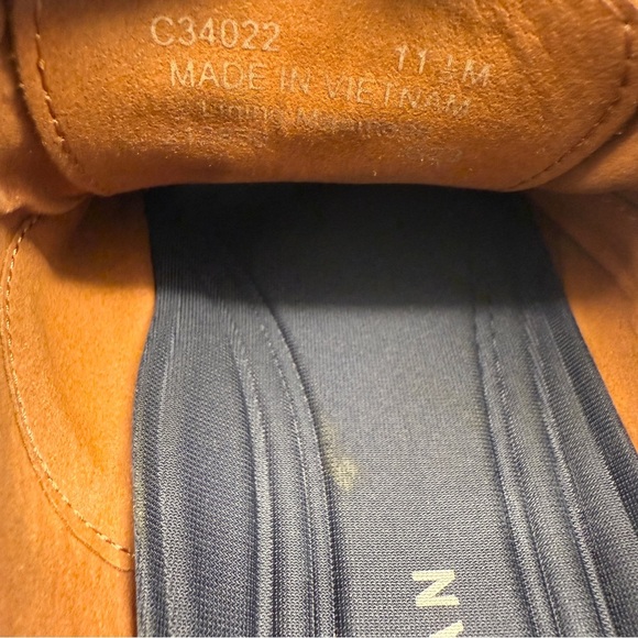 Cole Haan Men's Miles Leather Wingtip Oxford Shoes Brown 11.5 M Slip Resistant - Picture 9 of 11